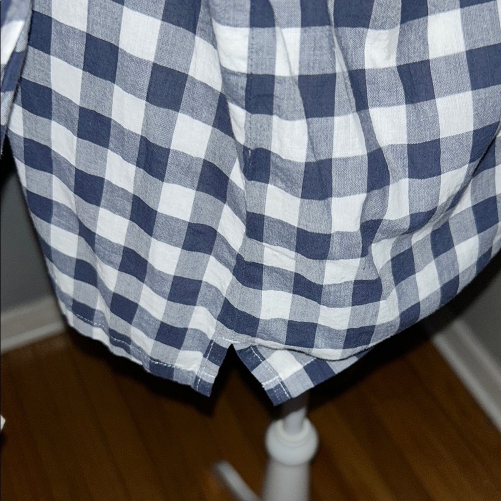 Black and White Checkered Women's Top - Picture 6 of 7
